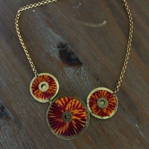 Jimani Collections Fabric Necklace